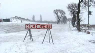 rum inchis din cauza zapezii